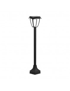 2894-Lampada LED Solare Samsung da giardino con Palo Colore Nero Opaco  -1