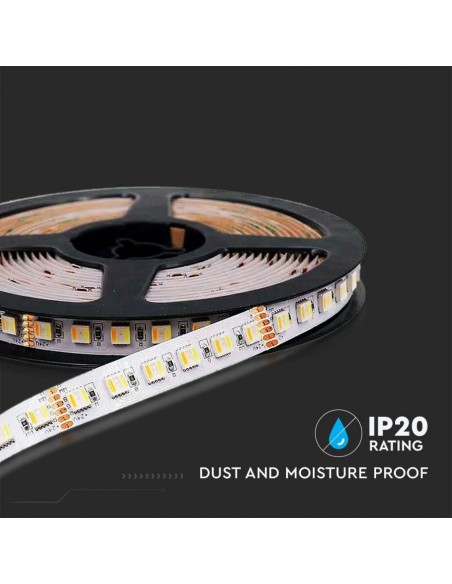 Strip LED SMD5050 24W/m 5m 60LED/m 24V RGB+CCT IP20 12mm