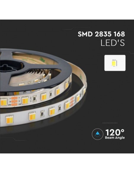 2897-Strip LED SMD /m m  LED/m V CCT IP mm-5