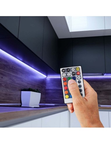 2900-Controller Dimmer Smart WiFi /Infrarossi IR per Strip LED RGBCCT  Canali V/V A con Telecomando  Tasti-4