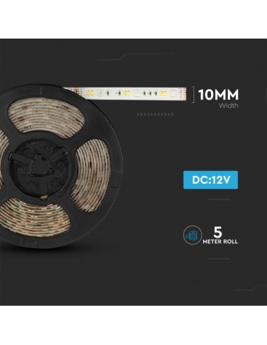 2910-Kit Strip LED SMD   LED/m RGBIN m con Telecomando e Alimentatore-2