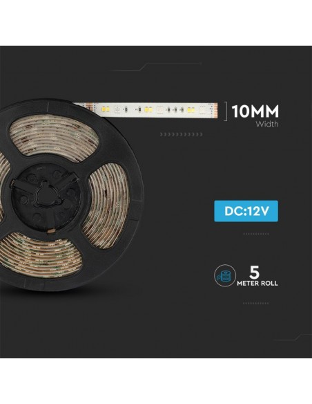 2910-Kit Strip LED SMD   LED/m RGBIN m con Telecomando e Alimentatore-2