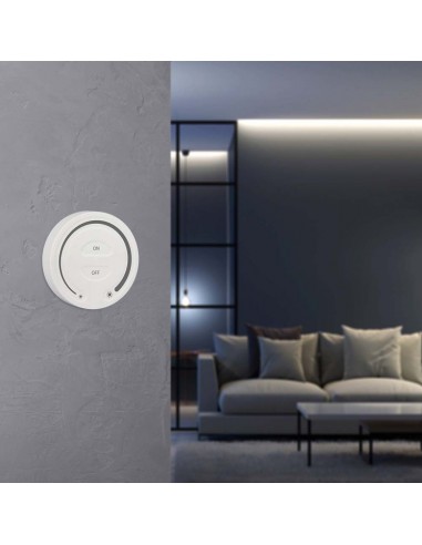 2919-Telecomando Interruttore Touch RF GHz per Controller Strip LED Monocolore  Zona Colore Bianco-4