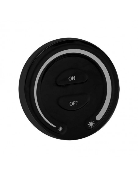 2920-Telecomando Interruttore Touch RF GHz per Controller Strip LED Monocolore  Zona Colore Nero-1