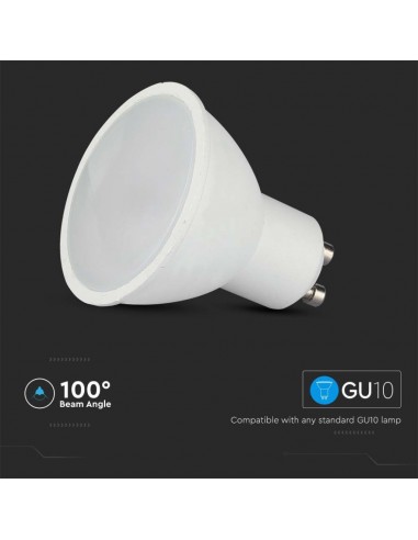 Faretto LED GU10 5,5W Satinato RF...