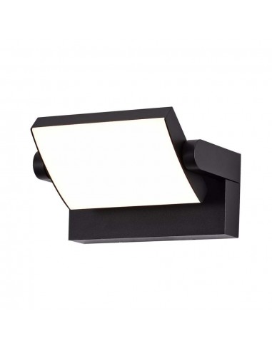 2937-Lampada LED da Muro Rettangolare  LM/W Colore Nero Ruotabile  -1