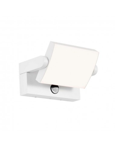 2939-Lampada LED da Muro Rettangolare  LM/W Con Sensore PIR Colore Bianco Ruotabile  -1