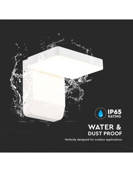 Lampada LED da Muro Quadrata 17W 150LM/W Bianco 3000K IP65