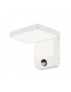 2947-Lampada LED da Muro Quadrata  LM/W con Sensore Colore Bianco  -1