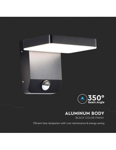 Lampada LED da Muro Quadrata 17W...