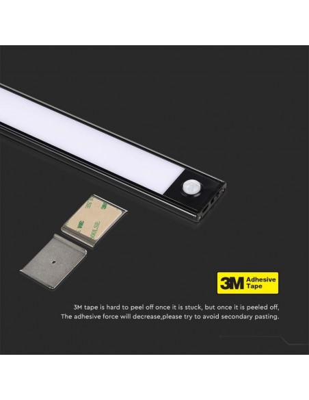 2968-Lampada LED da Armadio ricaricabile Micro-USB -7