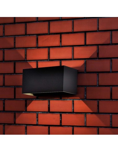 2979-Lampada LED Da Muro Rettangolare  LM/W con Doppio Fascio Luminoso Regolabile Colore Grigio  -5