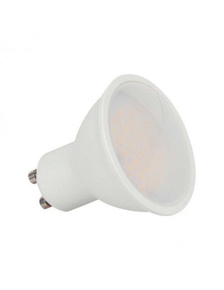Faretto LED GU10 2,9W 100° Copertura Satinata 3000K