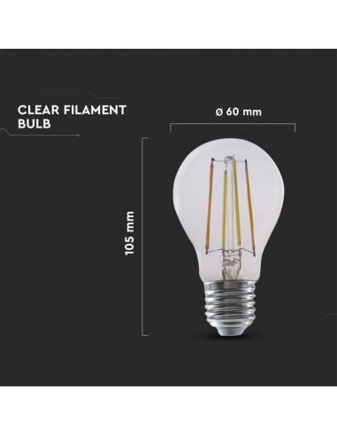3001-Lampadina LED E  A Filamento Compatibile con Google Home e Amazon Alexa Tramite App Smart  in  Dimmerabile-3