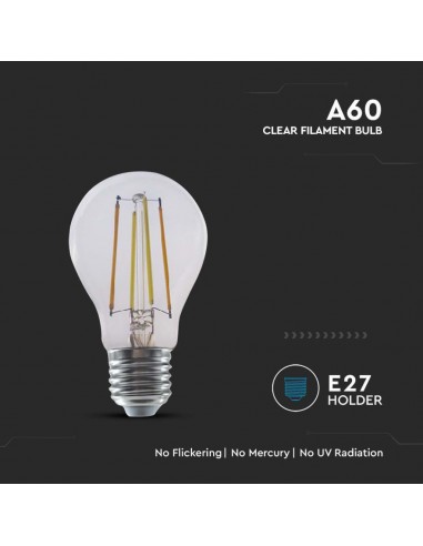 3001-Lampadina LED E  A Filamento Compatibile con Google Home e Amazon Alexa Tramite App Smart  in  Dimmerabile-6