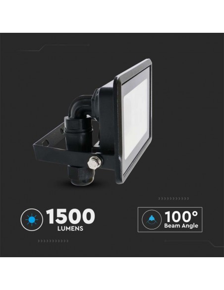 Faro LED 20W Compatibile con Google Home e Alexa Tramite App Smart RGB + 3000K + 6500K