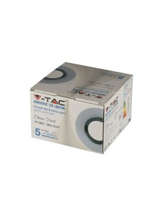 3127-Portafaretto LED da Incasso Rotondo GU e GU MR Corpo in Gesso Bianco e Metallo Cromato-1 2