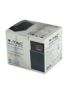 3141-Portafaretto LED GU Corpo in Gesso a Cubo Grigio Finitura Oro Rosa-1 2