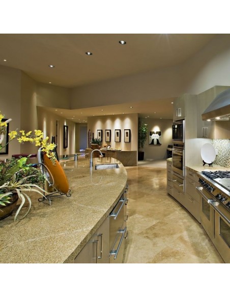 3161-Portafaretto LED da Incasso GU Rotondo Orientabile con Foro Ovale Colore Bianco con Interno Nero-4