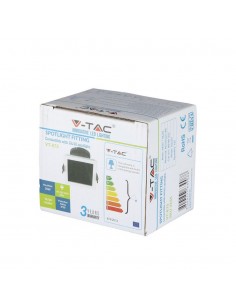 3165-Portafaretto LED da Incasso GU Quadrato Colore Bianco con Supporto Inclinato Nero-1 2