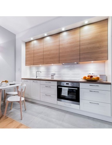 3169-Portafaretto LED da Incasso GU Rotondo Colore Bianco-4