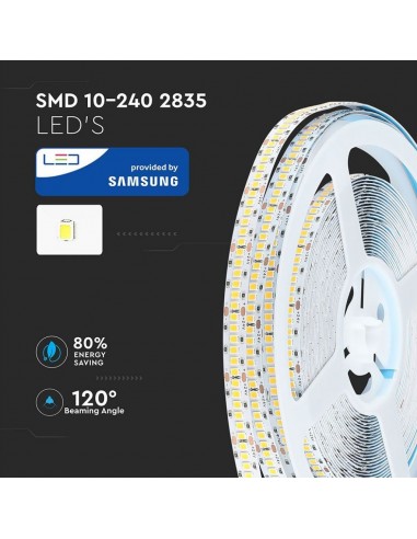 Strip LED Chip Samsung SMD2835 15W/m...