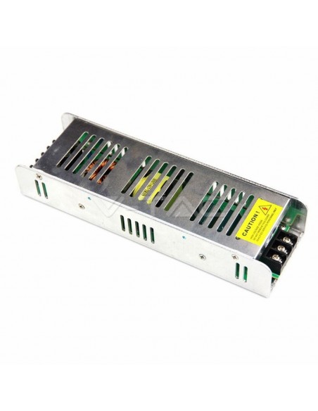 3228-Alimentatore Slim in Metallo  V A con  Uscita  IP-1