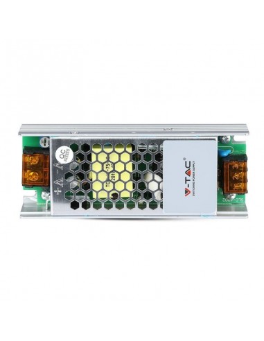 3247-Alimentatore Slim in Metallo  V A con  Uscita  IP-2