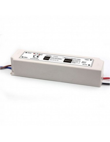 3248-Alimentatore in Plastica  V A Colore Bianco -1