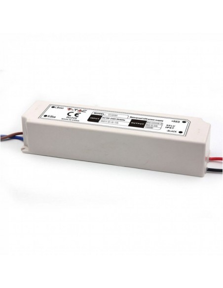 3248-Alimentatore in Plastica  V A Colore Bianco -1