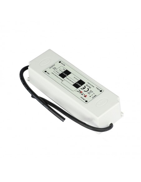 3252-Alimentatore in Plastica  V A con  Uscita e Cavi a Saldare Colore Bianco    Anni di Garanzia-6