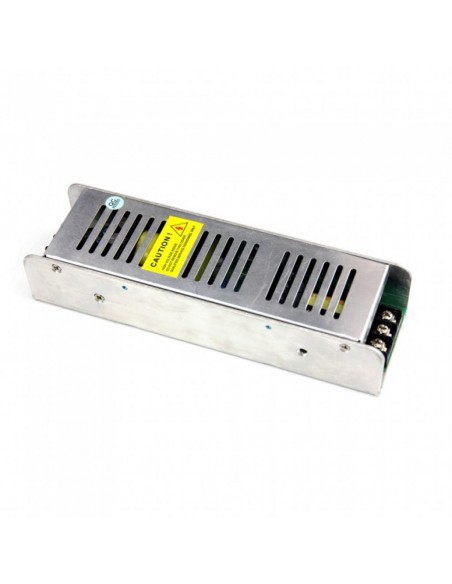3258-Alimentatore Slim in Metallo  V A Morsetti a Vite con  Uscite  IP TRIAC Dimmerabile-1