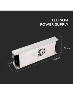 3259-Alimentatore in Metallo  V A con  Uscite IP-1 2