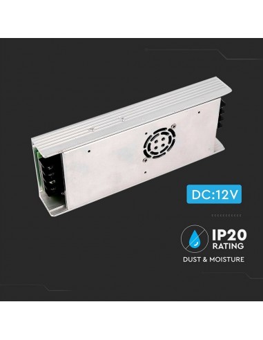 3259-Alimentatore in Metallo  V A con  Uscite IP-3