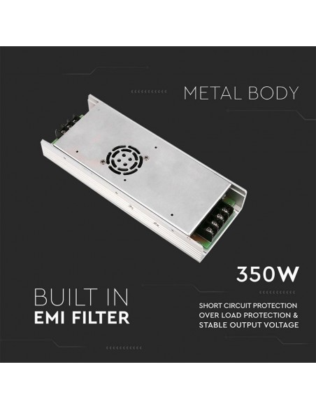 3259-Alimentatore in Metallo  V A con  Uscite IP-4