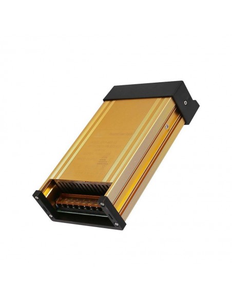 3265-Alimentatore in Metallo  V A con  Uscite e Ventola di Raffreddamento  IP-1