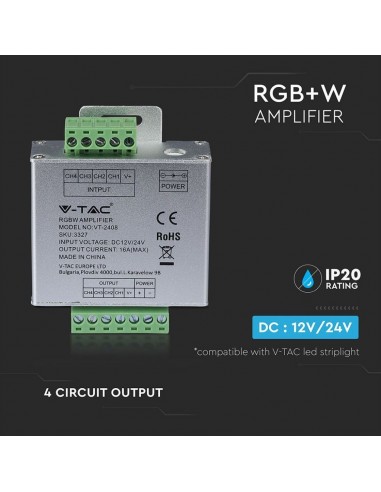 3327-Amplificatore di Segnale per Strip LED RGBW  Canali -V A-2