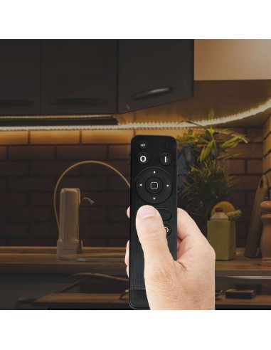 3337-Controller Dimmer Wireless RF GHz per Strip LED Monocolore  Canale V/V A Sync RJ con Telecomando  Tasti-4
