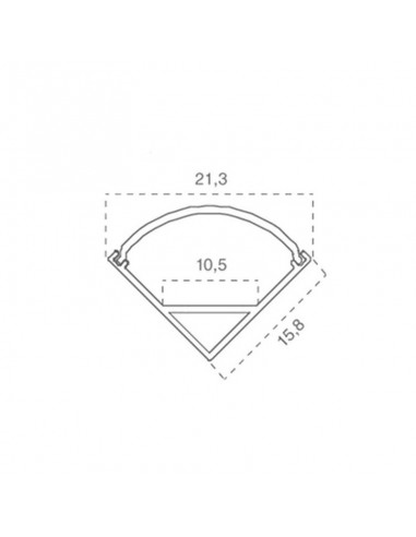 3353-filo Angolare per Strip LED -2