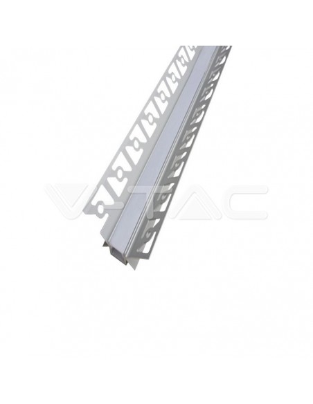 3362-filo Angolare Interno da Incasso Cartongesso per Strip LED -5