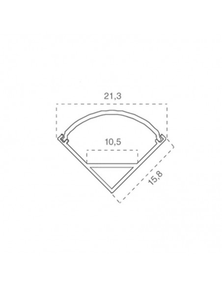 3369-filo Angolare per Strip LED -2