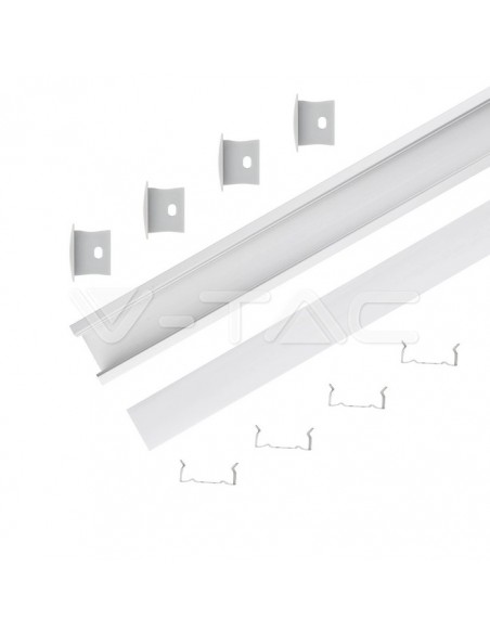 3372-filo Lineare da Incasso per Strip LED -4
