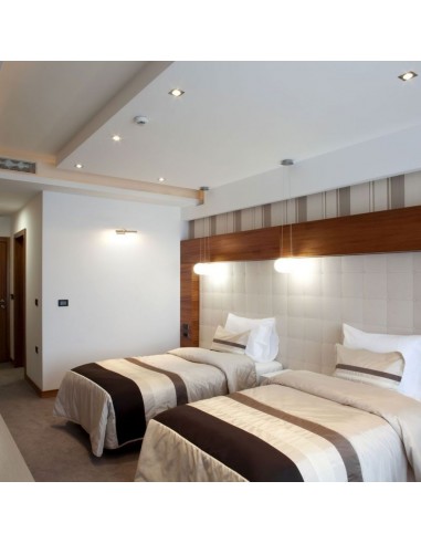 3473-Portafaretto LED da Incasso Quadrato GU e GU MR Colore Nichel Satinato Orientabile-3