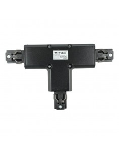 3524-Raccordo a T per Binario Trifase Colore Nero-1