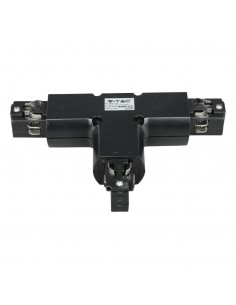 3524-Raccordo a T per Binario Trifase Colore Nero-1 2