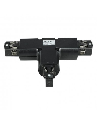 3524-Raccordo a T per Binario Trifase Colore Nero-2