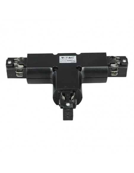 3524-Raccordo a T per Binario Trifase Colore Nero-2