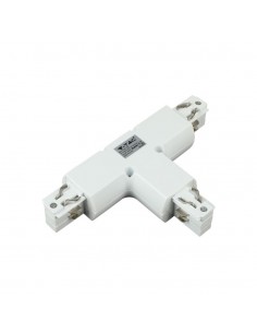 3525-Raccordo a T per Binario Trifase Colore Bianco-1