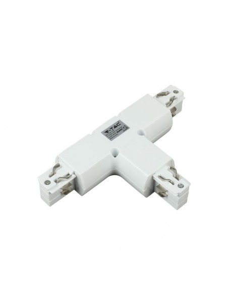 3525-Raccordo a T per Binario Trifase Colore Bianco-1