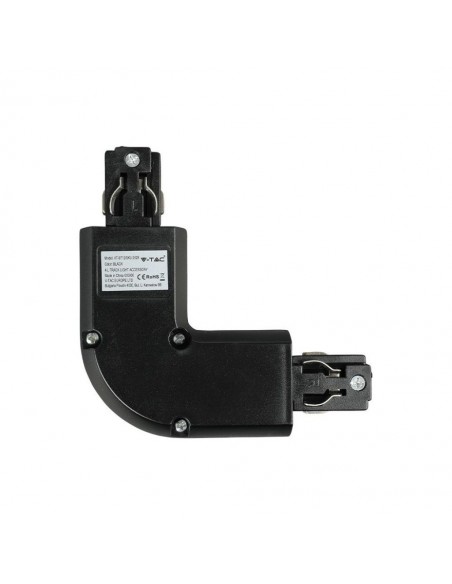 3528-Raccordo a L per Binario Trifase Colore Nero-1